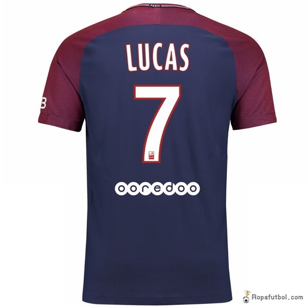 Camiseta Paris Saint Germain Replica Primera Ropa Lucas 2017/18